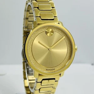 Reloj Movado Mujer Bold Sugar Tono Dorado 34mm Todo Acero Inoxidable 3600502 - Imagen 1 de 7