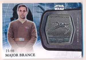 Star Wars Das Erwachen der Macht Serie 2 Silbermedaillon #36 Major Brance 25/99 - Bild 1 von 1