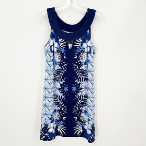 Tommy Bahama Mujer Vestido Ajustado XS Tropical Floral Playa Resort Vacaciones Verano  - Imagen 1 de 7