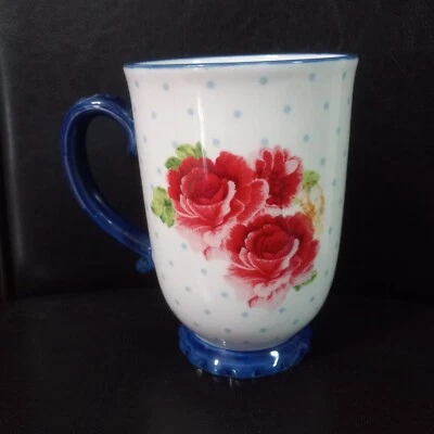 Taza pedestal The Pioneer Woman 18 oz Heritage floral con leche multicolor 3583 Foto 1 de 4