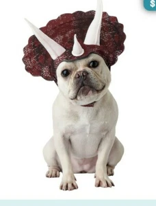 Animal Planet TRICERATOPS Dog Halloween Costume PET20104 Small - Picture 1 of 6