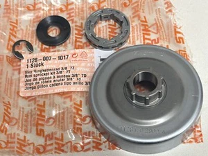 STIHL OEM RIM SPROCKET 1128 007 1017 MS500i 500i R MS461 MS461R RESCUE MS461VW - Picture 1 of 4