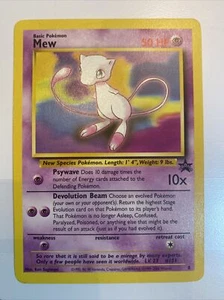 Carta Pokemon Originale PROMO Mew 1995 #151 Rara - Foto 1 di 2