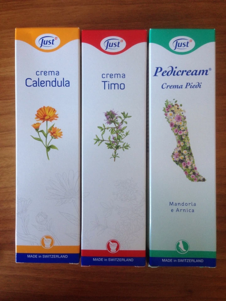 Tris Just Calendula Timo Pedicream 100 ml + omaggio - Immagine 1 di 1