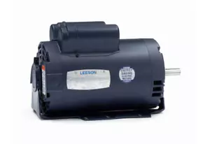 114233.00 Leeson 2HP 1PH Special Voltage Motor C6K14DR13D, 56H 1500RPM - Picture 1 of 14