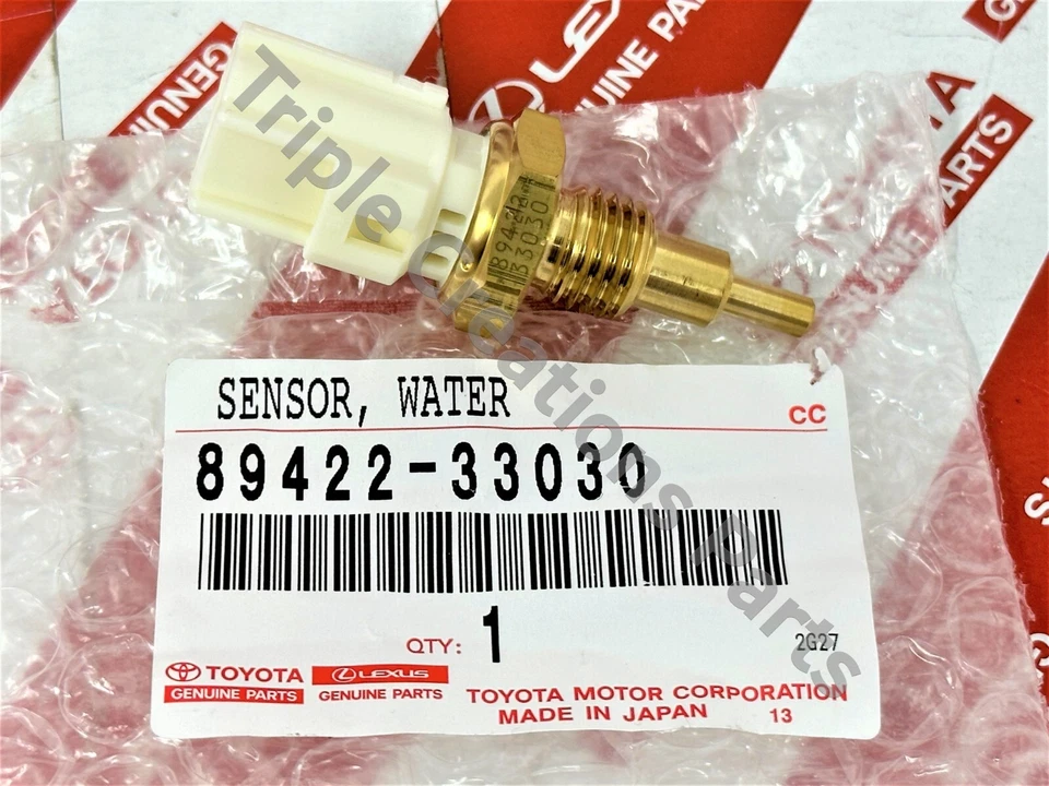 Coolant Temperature Sensor For 11-18 Toyota Corolla 1.8 8942233030