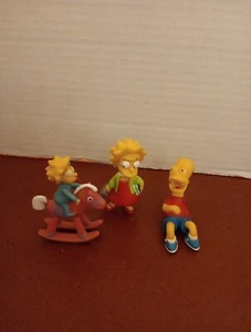 Simpsons Movie Family Set of 3 Action Figures 2007 Bart Lisa And Maggie - Picture 1 of 20