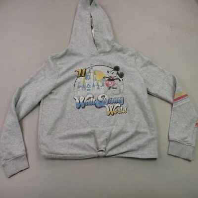 Sudadera con capucha gris con capucha de manga larga grande de Disney World para mujer - Imagen 1 de 4
