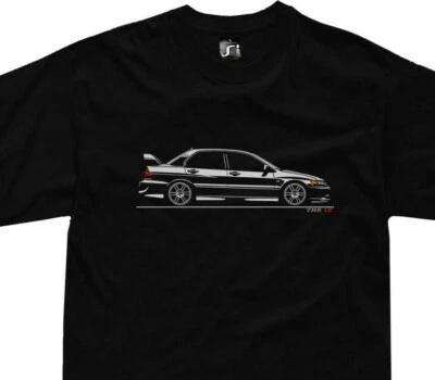 T-shirt for mitsubishi lancer evo IX fans - jdm japan sportscar gen evo 9  - Image 1 of 4
