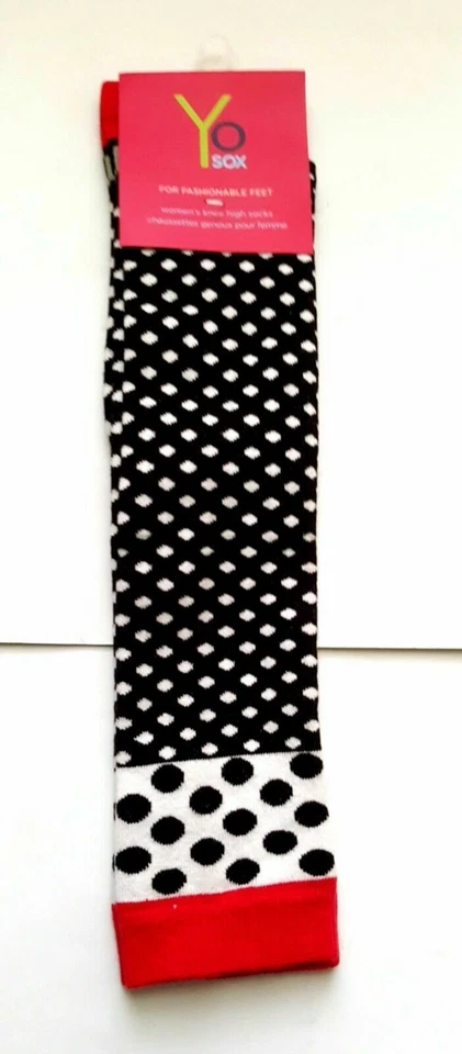 NUEVO CON ETIQUETAS CALCETINES YO SOX OR ESPIRIT MUJER HASTA LA RODILLA VACACIONES O PANTORRILLA VARIEDAD SELECCIONAR 1 Foto 1 de 4