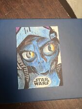 Topps Star Wars Dorus  1/1 Sketch Card by Marsha Parkins 2018 awesome