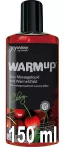 Olio effetto riscaldante per massaggi erotici aroma ciliegia rilassante sensuale - Picture 1 of 2