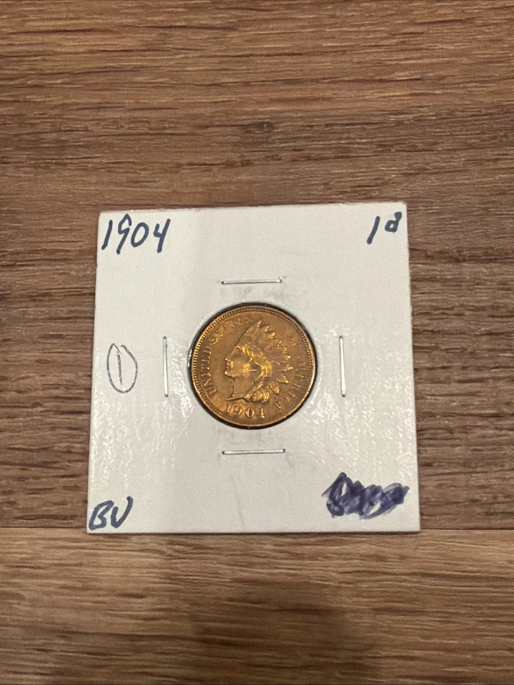 1904 Indian Head Penny BU Brilliant - Image 1 of 4