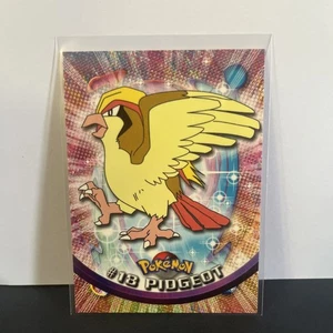 PIDGEOT #18 - Black Logo - NON-HOLO - SERIES 1 - TOPPS Pokemon Card - NM/LP - Picture 1 of 2
