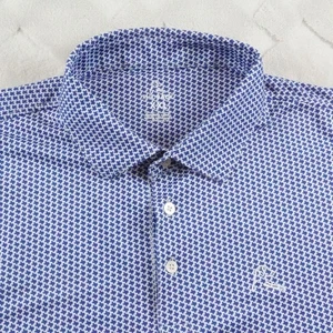 Rhoback The Don't Mess With Texas Polo Shirt Mens 2XL Multi Color Performance - Picture 1 of 9