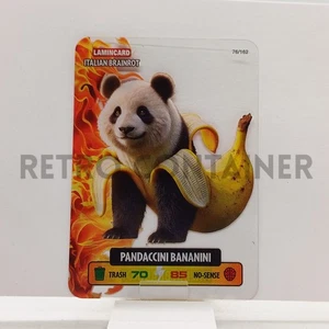 LAMINCARD ITALIAN BRAINROT DIRAMIX Cards 2025 - 76 Pandaccini Bananini - Picture 1 of 1