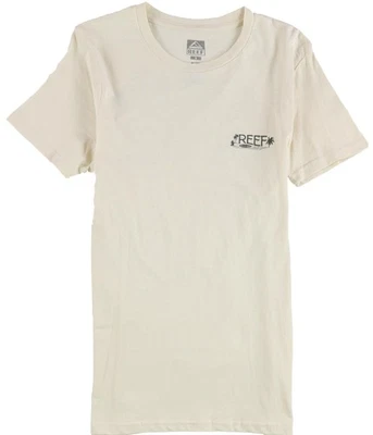 Camiseta gráfica Reef Surf Club California para hombre, beige, pequeña Foto 1 de 2