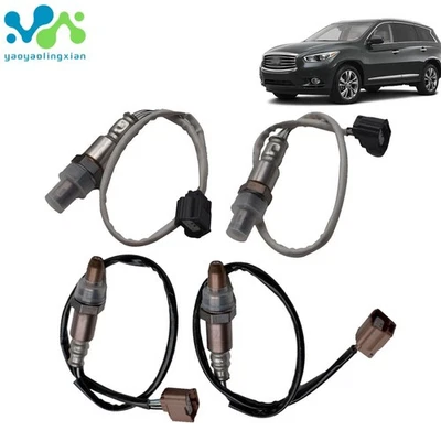Juego de 4 sensores de oxígeno arriba+abajo para Infiniti Qx60 2014 3,5 L y Nissan Quest 3,5 L Foto 1 de 4