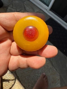 1940'S SHIFT KNOB FOR CHEVROLET DODGE FORD PONTIAC WITH RED CENTER - Picture 1 of 4