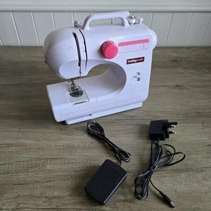HOBBYCRAFT HC-506 Mini Electric Sewing Machine With Pedal And Power Lead Working - Picture 1 of 7