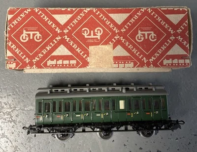 Autocar Marklin 4004 Ferrocarriles Estatales Prusianos 3ª Clase Compartimiento 330/1 Foto 1 de 4