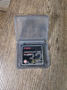 Cannon Compactflash Card FC - 32mh High Speed - Picture 1 of 3