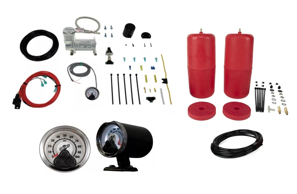 Air Lift 1000 Rear Helper Air Spring & Compressor Kit for Cherokee Trailhawk - Изображение 1 из 4