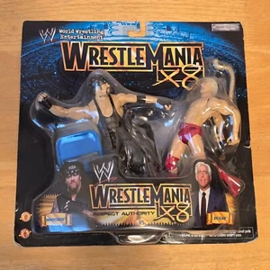 WWE WrestleMania X8 Undertaker vs Ric Flair 2-Pack 2002 Jakks Sealed NOS Rare - Picture 1 of 24