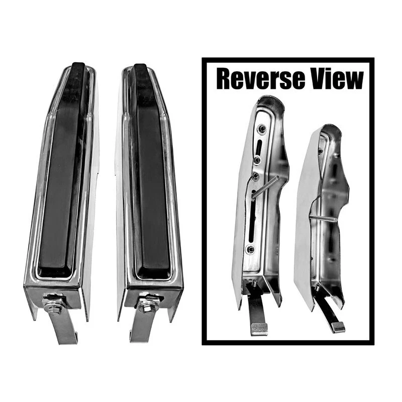 1967-72 Chevy/ GMC Pickup, Truck, Blazer, Suburban Front Bumper Guard - Pair - Image 1 of 1