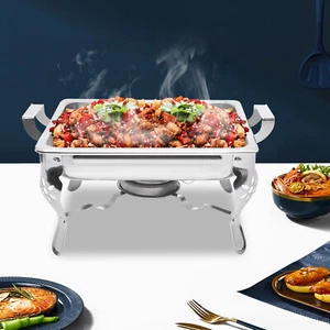 Edelstahl Chafing Dish 5,28 Quart Catering Chafing Dishes Buffet Speisenwärmer - Bild 1 von 20