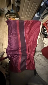 Sainsbury’s Silky Effect Double Duvet Set ( Purple & Pink ) - Picture 1 of 9