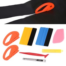 Practical Car Wrap Micro Squeegee Gasket Vinyl Wrapping Install Tools Kit UK