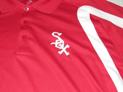 Chicago White Sox Antigua Retro Logo MLB Polo Talla XXL Fanático del Equipo de Béisbol Foto 1 de 4