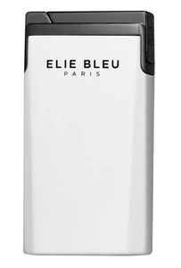 Elie Bleu J-15, White Lacquer Jet Flame Torch Lighter, EBJ1511, New In Box - Picture 1 of 7