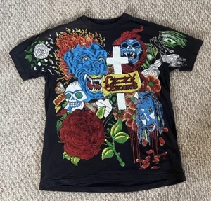 Vintage 1992 Ozzy Osborne All Over Print Single Stich Grail T-Shirt Size XL - Bild 1 von 5