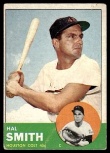 1963 Topps Hal Smith Houston Colt .45s #153 - Picture 1 of 2