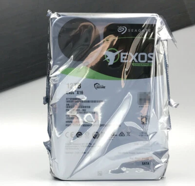 For Seagate Exos X16 ST12000NM001G 3.5" 12TB 7.2k SATA 6Gb/s 256MB Desktop HDD - Image 1 of 2