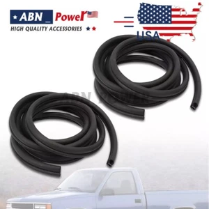 2X Rubber Door Weatherstrip Seals Set For Chevy GMC Suburban C/K 1500 2500 3500` - Picture 1 of 9