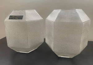 Set of Two Premium Quality Glass Vases - Perfect addition to any home. - Picture 1 of 5