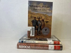 No Ordinary Day Bifocal & Parvana’s Journey by Deborah Ellis Hardcover Book Lot - Imagen 1 de 11