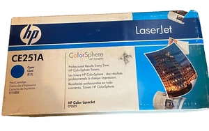 CE251A - HP504A Genuine OEM CYAN Toner Cartridge - Picture 1 of 6