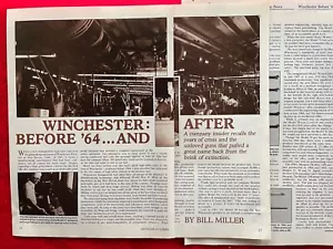 Winchester 1989 vintage prima del 1964 e dopo rivista articolo stampa pubblicità storia - Foto 1 di 9