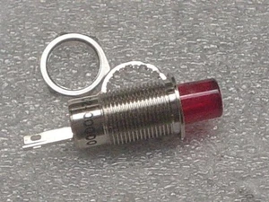 Red Mil-Spec Eaton Indicator Light Part # RDLB3F2 - Picture 1 of 2