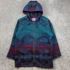 Vintage Eastern Mountain Sports Jacket Mens Medium Wool Navajo Aztec Southwest - Picture 1 of 8