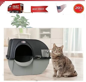 La mejor caja arena para gatos automática Limpiador robot con pala autolimpiante - Imagen 1 de 12