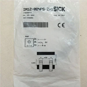 New Proximity Switch Sensor IM12-08NPS-ZW1 ONE Year Warranty #E1 - Bild 1 von 4