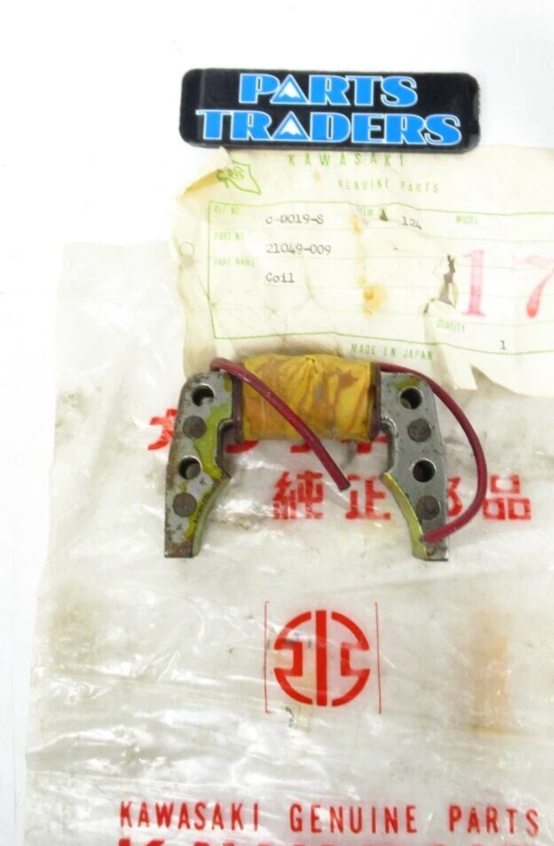 Nuevo de Lote Antiguo Original Kawasaki Bobina Primaria 1970 G31M Centurion G-31M 21049-009 Foto 1 de 4