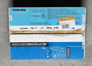 Toshiba SDV593 DVD/VCR Kombination + HDMI Original Factory Box nur - Bild 1 von 5
