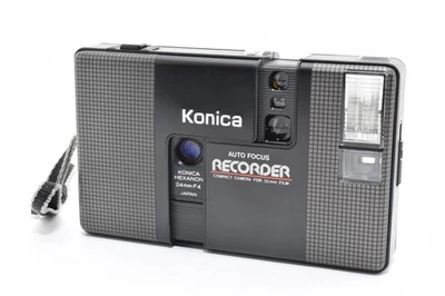 [Excelente COMO NUEVA] Grabadora Konica Medio Marco Apunta y Dispara 35mm Cámara de Película de JAPÓN Foto 1 de 4