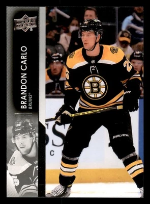 2021 Upper Deck Brandon Carlo #263  Boston Bruins - Image 1 of 2